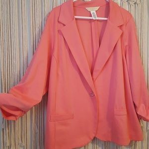 Light coral blazer